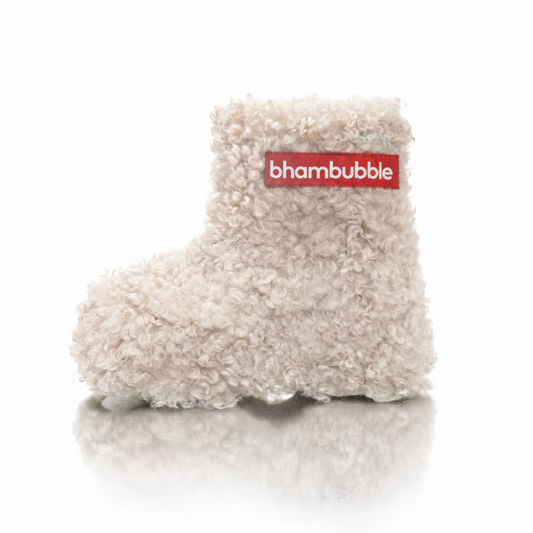 Cloud Curl Hidden-Lift Fur Snow Boots