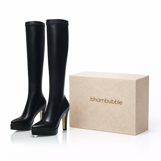 PowerStretch Pointed High-Heel Tall Boots 3.0