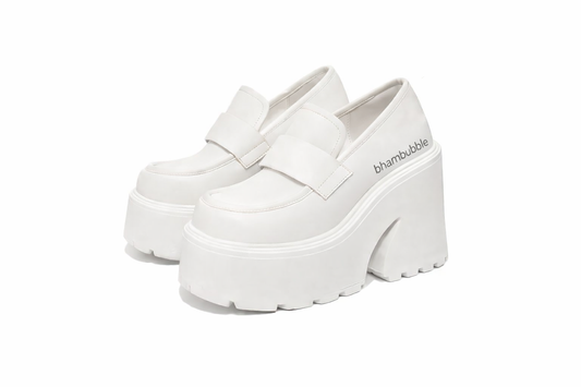 Academia Platform Penny Loafers